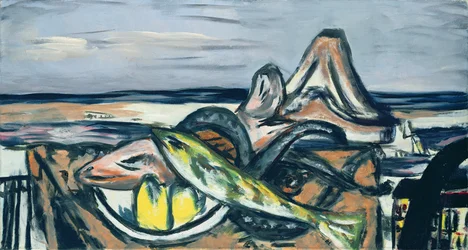 Nature morte avec poisson