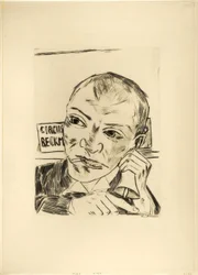 Le Bonimenteur (Autoportrait), planche une de Jahrmarkt