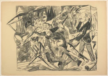 Le Martyre, planche quatre de Die Hölle