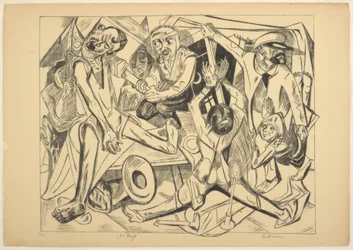 La Nuit, planche sept de Die Hölle