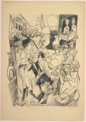 La Rue, planche trois de Die Hölle
