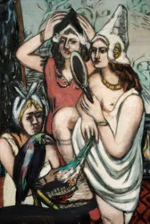 Avant la fête costumée (Trois femmes)