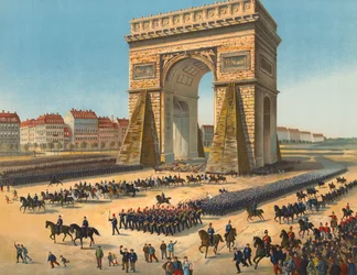 Entrée des troupes allemandes à Paris