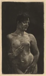 Un nu debout, 1891