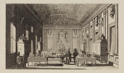Ancien cabinet de curiosités au Palais royal