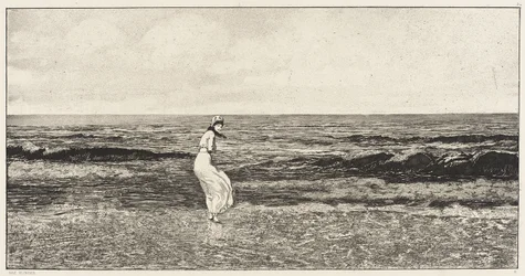 Au bord de la mer