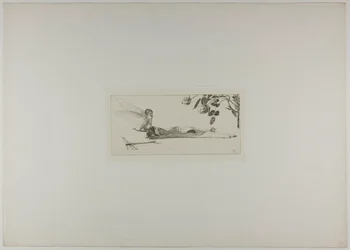 Cupidon, plaque dix du Gant