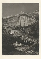 Nuit au clair de lune Mondnacht: pl. 4, publié 1881