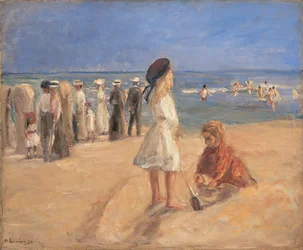 Vie de plage, 1916