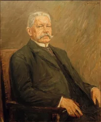 Portrait du président du Reich Paul von Hindenburg