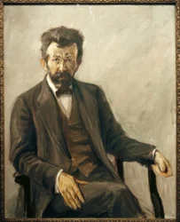 Le poète Richard Dehmel