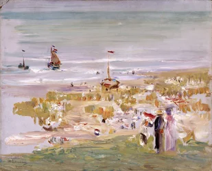 La plage, Scheveningen, 1900