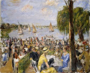Café de jardin au bord du Wannsee