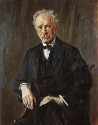 Portrait du compositeur Richard Georg Strauss 1864-1949, 1918