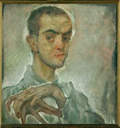 Peintre Egon Schiele (peinture sur toile)
