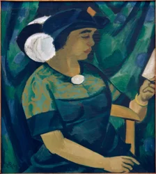 Portrait de Lotte Pechstein