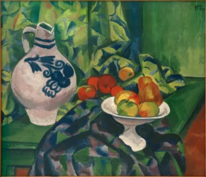 Nature morte avec coupe de fruits
