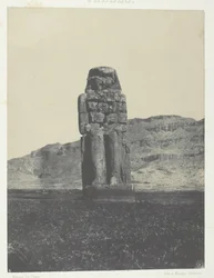 Gournah, Statue de Memnon, Thèbes