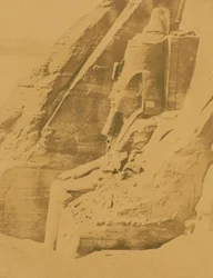 Ibsamboul; Le colosse oriental vu de Profil