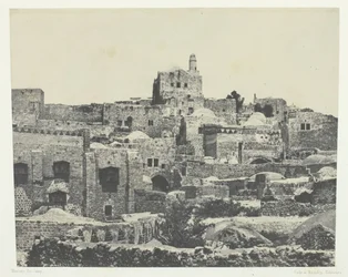 Jérusalem, Quartier Occidental, Palestine, 184951, imprimé 1852
