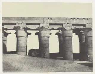Louqsor, Grande Colonnade du Palais; Thèbes