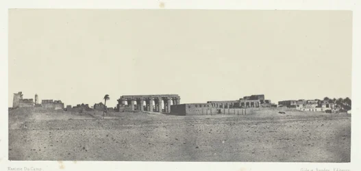 Louqsor, Vue Générale des Ruines, Thèbes