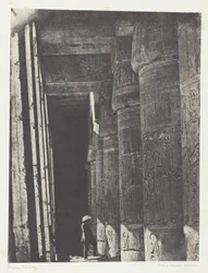 Médinet-Habou, Galerie du Palais de Ramsès-Méiamoun; Thèbes