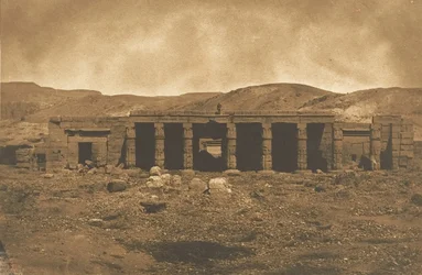 Palais de Gournah Ménephtéun à Thèbes, 1849-50