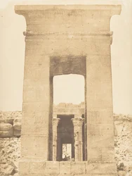 Propylée du Temple de Dandour Tropique du Cancer, avril 1850