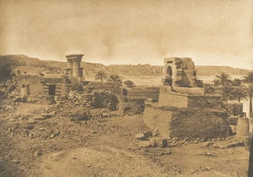 Ruines et Village de Begueh, petite île à l