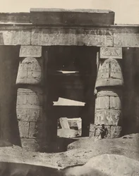 Thèbes : Karnak, Portique du Temple de Khons