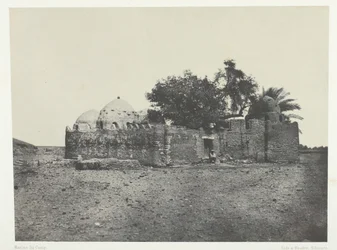 Tombeau de Cidi-Abdellah-el-Marabout, Haute-Égypte, 1849-51, imprimé en 1852