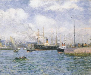 Départ du Havre, 1905