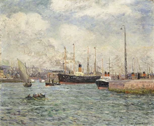 Le port du Havre, 1905