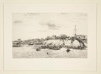 Le pont de La Plataine à Royan