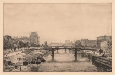 Paris, vue depuis le Pont de la Concorde