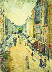 La rue des Abbesses