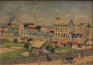 La rue Damrémont à Montmartre