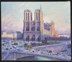 Notre-Dame, Paris, vue du Quai Saint-Michel, 1901-04