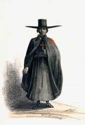 Missionnaire au Pérou, c.1840