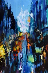 Lumières de la ville (abstraites)