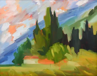 Un paysage rural plein de vie