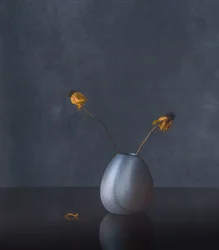 Élégantes fleurs séchées