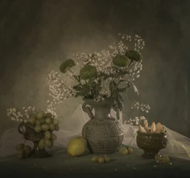 Nature morte florale à l