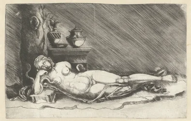 Mort de Cléopâtre avec un serpent
