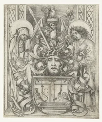 Blason avec les Arma Christi