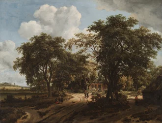 Un cottage dans les bois, vers 1662