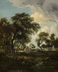 Une ferme au soleil