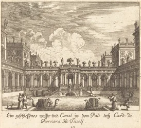 Palais et canal, Cardinal di Ferrara, Tivoli