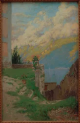 Vue sur le lac de Garde